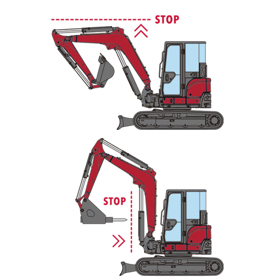 バケットの付け外しがカンタン。油圧式クイックヒッチ