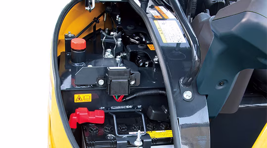 右上上部ワンタッチオープン